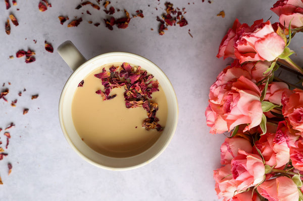 Rose Petal Milk Tea Recipe