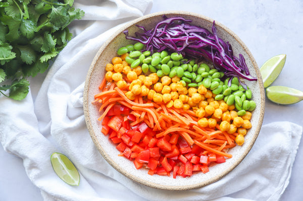 rainbow salad bowl recipe