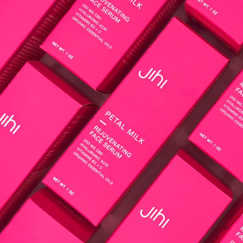 Jihi | Petal Milk™ Rejuvenating Face Serum Packaging
